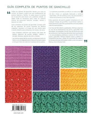 Guía completa de puntos de ganchillo: 200 patro...