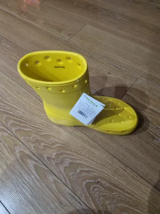 Botas de agua Crocs amarillas