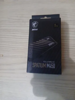 MSI SPATIUM M450 1TB NVMe M.2 SSD