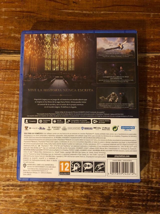 Hogwarts Legacy PS5 Juego
