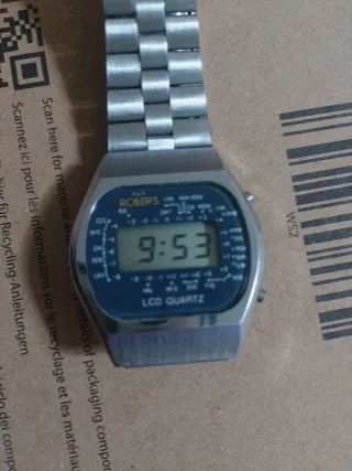 Orologio digitale Rollers anni '80