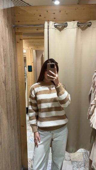 Jersey nuevo a rayas – con etiquetas