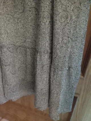 Vestido largo estampado 46