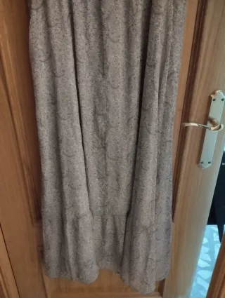 Vestido largo estampado 46