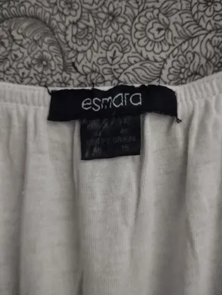 Vestido largo estampado 46