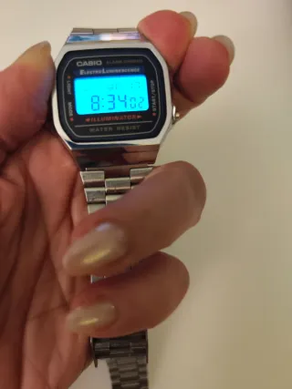 2 Relojes Casio A158W y A168W