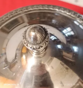 Zuccheriera in Argento 800 con Manici