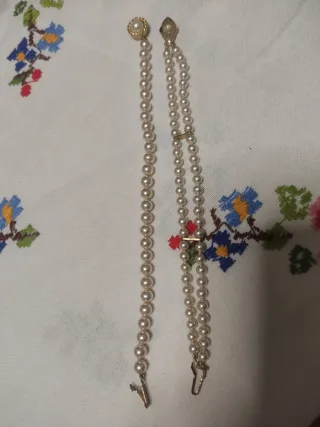 Pulsera de perlas una vuelta o doble vuelta