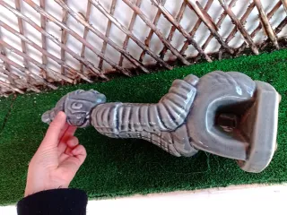 Figura samurai estatua guerrero