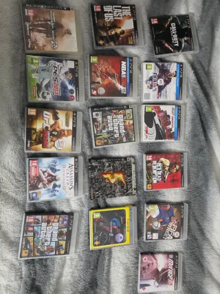 Lote Juegos PS3: Acción, Deportes, Carreras