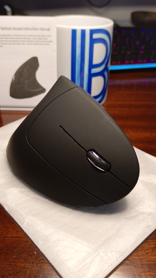 Ratón Vertical Inalámbrico JB 2.4G 1600DPI