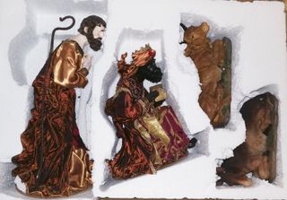 Nacimiento Estilo Veneciano 9 Piezas