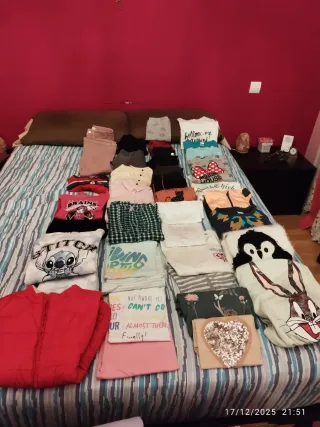 Lote Ropa Invierno Niña Talla 11-12 Años