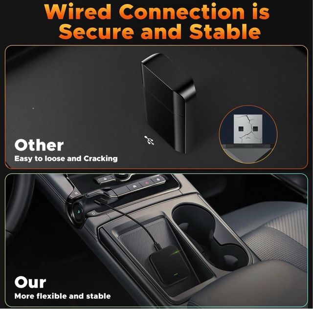 Adaptador CarPlay Inalámbrico