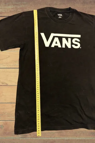 T-shirt Vans Nera Uomo Taglia S