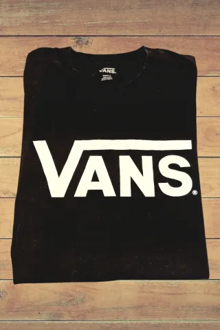 T-shirt Vans Nera Uomo Taglia S