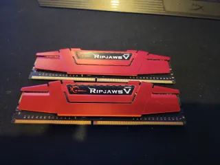 2x G.Skill Ripjaws V DDR4 RAM Roja 16gb