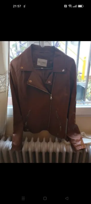 Cazadora Camel Mujer Kelrebec Talla M