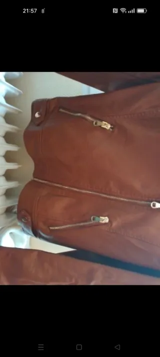 Cazadora Camel Mujer Kelrebec Talla M