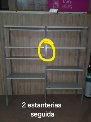 Estanterías metálicas para trastero/garaje