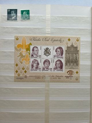 Clasificador Sellos Francia y España Nuevos/Usados