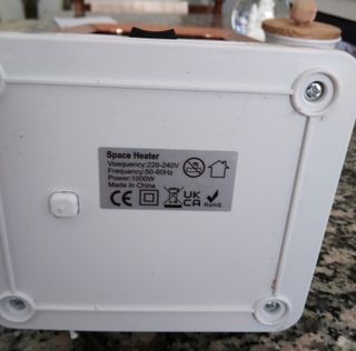 Stufetta elettrica da 500 a 1000W