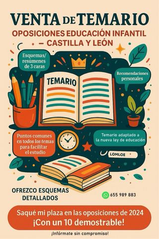 Temario oposiciones Educación Infantil CYL