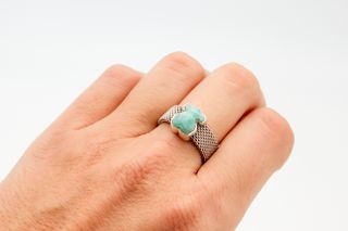 Anillo De Plata De 925.. Ref: 003-01-02508