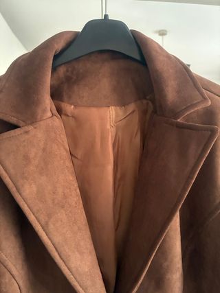 Cappotto in pelliccia di pesca foderato