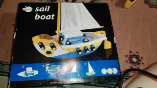 Barco de juguete para montar