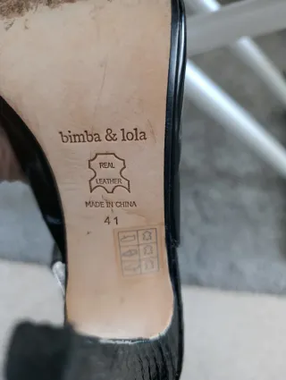 Sandalias Piel Bimba y Lola Talla 41