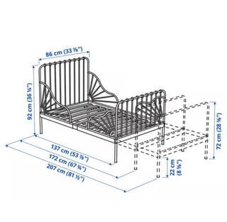 Cama infantil extensible Ikea