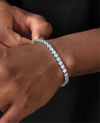 Bracciale Elegante Stile Tennis