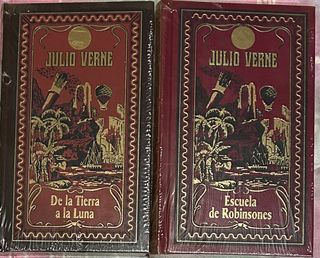 LOTE 10 LIBROS JULIO VERNE (RBA) - 6 ¡PRECINTADOS!
