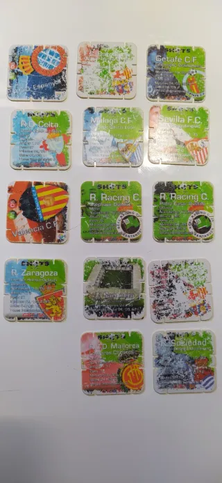 Tazos Fútbol Selección Española