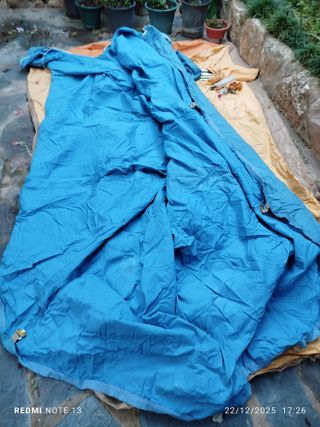 Tienda de campaña impermeable para 6. INESCA.