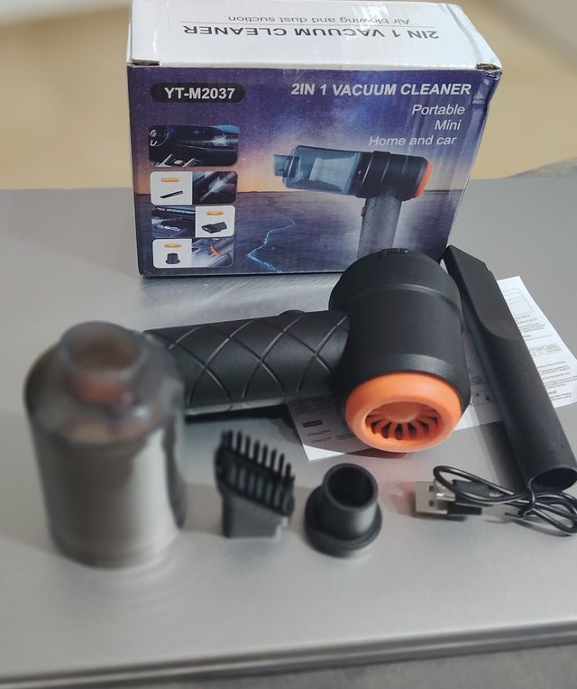 Mini Aspirador de mano 2 en 1 Portátil Hogar Coche