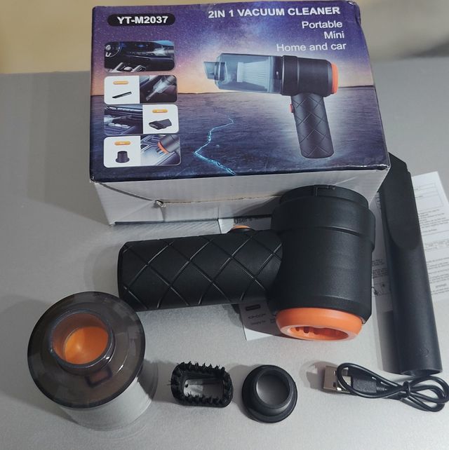 Mini Aspirador de mano 2 en 1 Portátil Hogar Coche