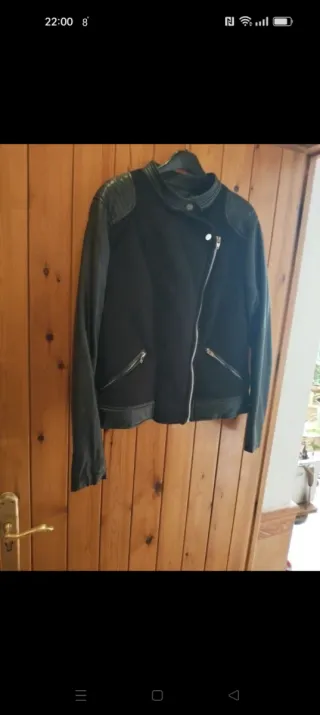 Chaqueta Negra Lefties Talla L