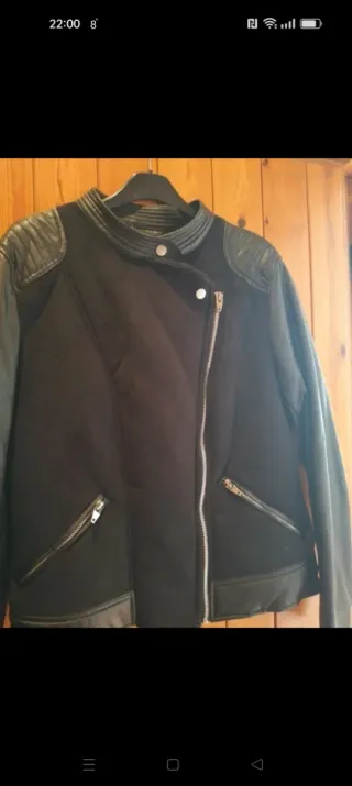 Chaqueta Negra Lefties Talla L