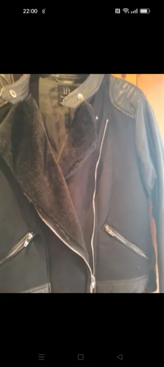 Chaqueta Negra Lefties Talla L