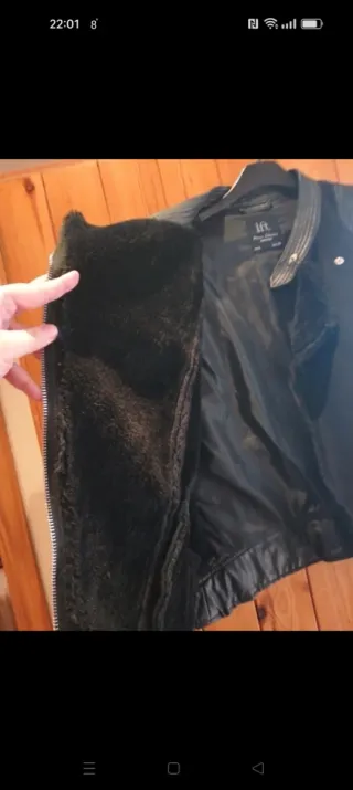 Chaqueta Negra Lefties Talla L