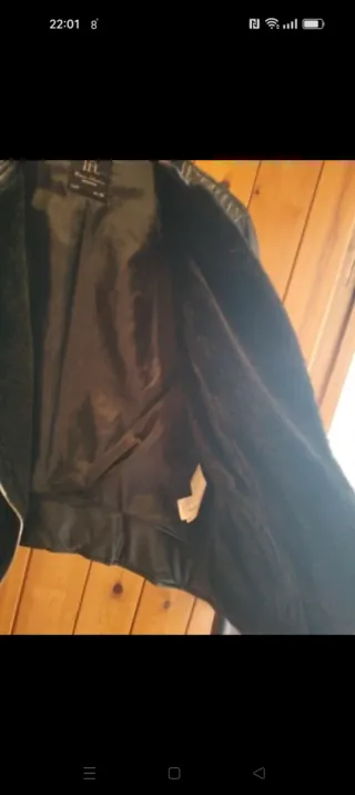 Chaqueta Negra Lefties Talla L