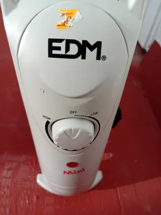 Calentador de aceite blanco