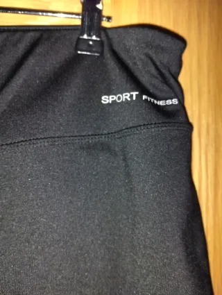 Pantalones deportivos negros talla XXL