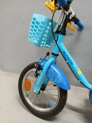 Bicicleta infantil azul Btwin