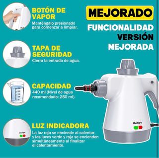 Limpiador a Vapor Portátil Rolipo