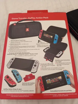 Nintendo Switch con MUCHOS accesorios.