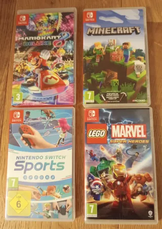 Nintendo Switch con MUCHOS accesorios.