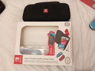 Nintendo Switch con MUCHOS accesorios.